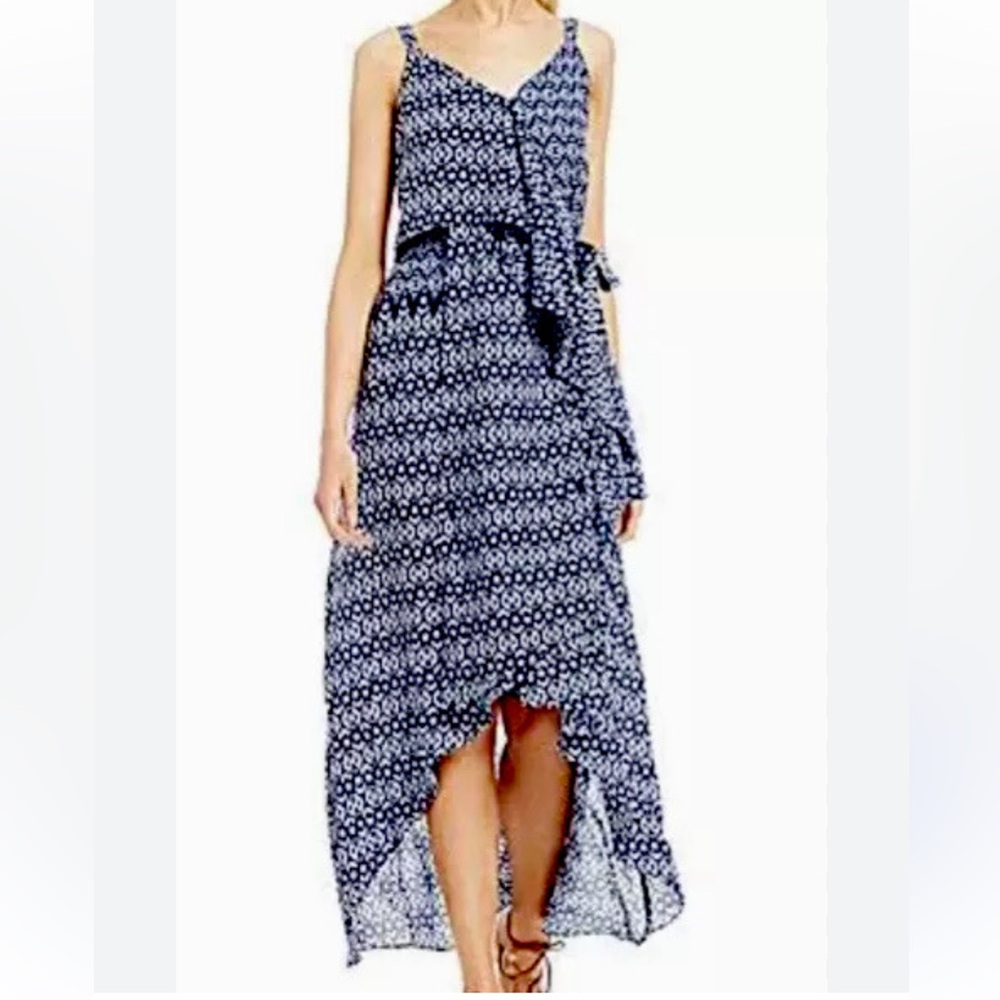 Gibson Latimer Ikat‎ Wrap Maxi Dress